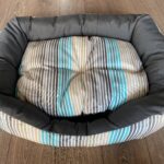 Caadoog cuccia rettangolare con bordi cuscino per cani e gatti