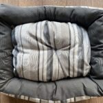 Caadoog cuccia rettangolare con bordi cuscino per cani e gatti