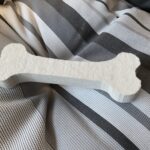 caadoog Osso in feltro, gioco per cani naturale e divertente Made in Italy